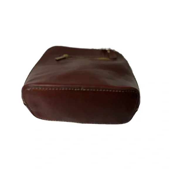 I MEDICI FIRENZE RARE NWT BURGUNDY LEATHER BAG - Made in Italy - Picture 6 of 11